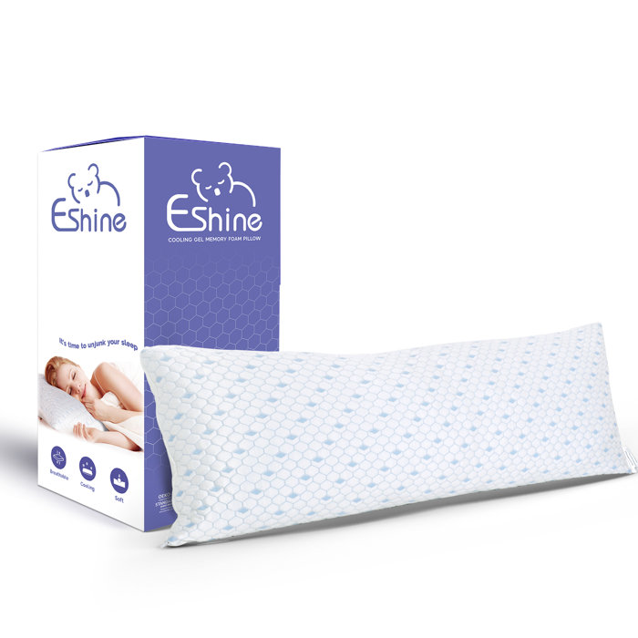 ESHINE Memory Foam Cooling Body Pillow & Reviews Wayfair
